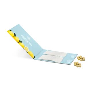 2 Sachets Promo Drops by TEABALLS (2x 6-8 Zitrone Drops für bis zu 1 L) in individueller Klappkarte