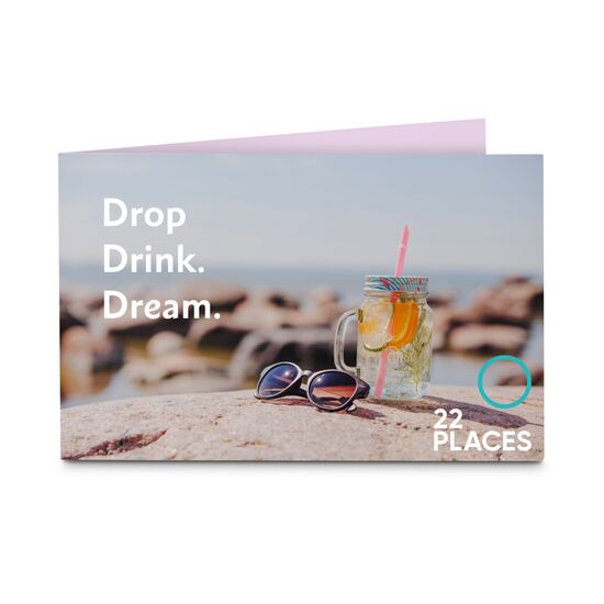 2 Sachets Promo Drops by TEABALLS (2x 6-8 Drops Ihrer Wunschsorte für bis zu 1 L) in individueller Klappkarte