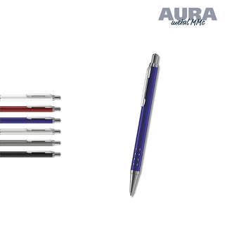 Klio-Eterna - Aura metal MMc - Druckkugelschreiber