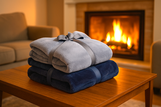 Coral-Fleecedecke 220x160 cm "recycled"