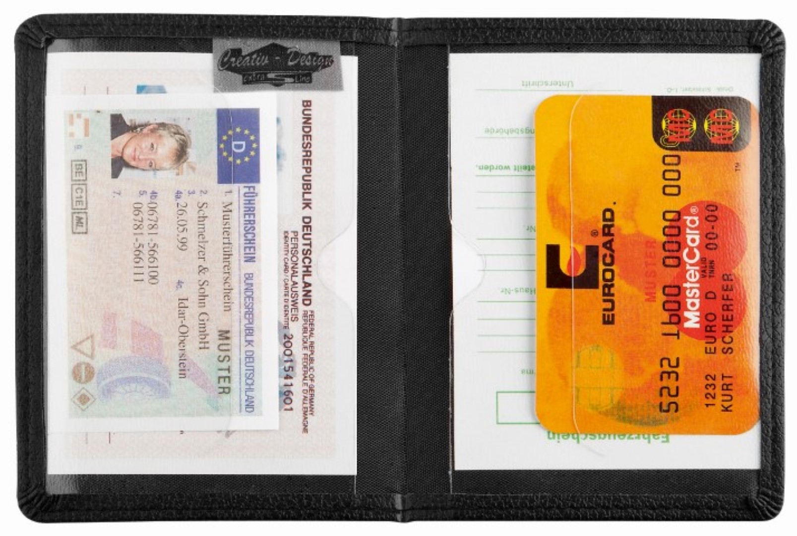 CreativDesign® Ausweistasche "LookPlusDeLuxe"