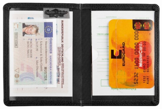 CreativDesign® Ausweistasche "LookPlusDeLuxe"