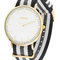 Metalluhr TEXSTYLE FLAT gold big