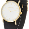 Metalluhr TEXSTYLE FLAT gold small