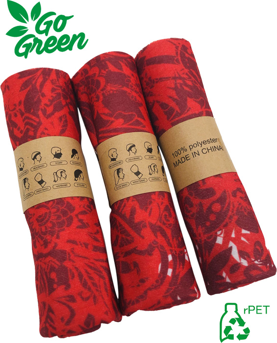 rPET Vario-Fashion-Tube Banderole