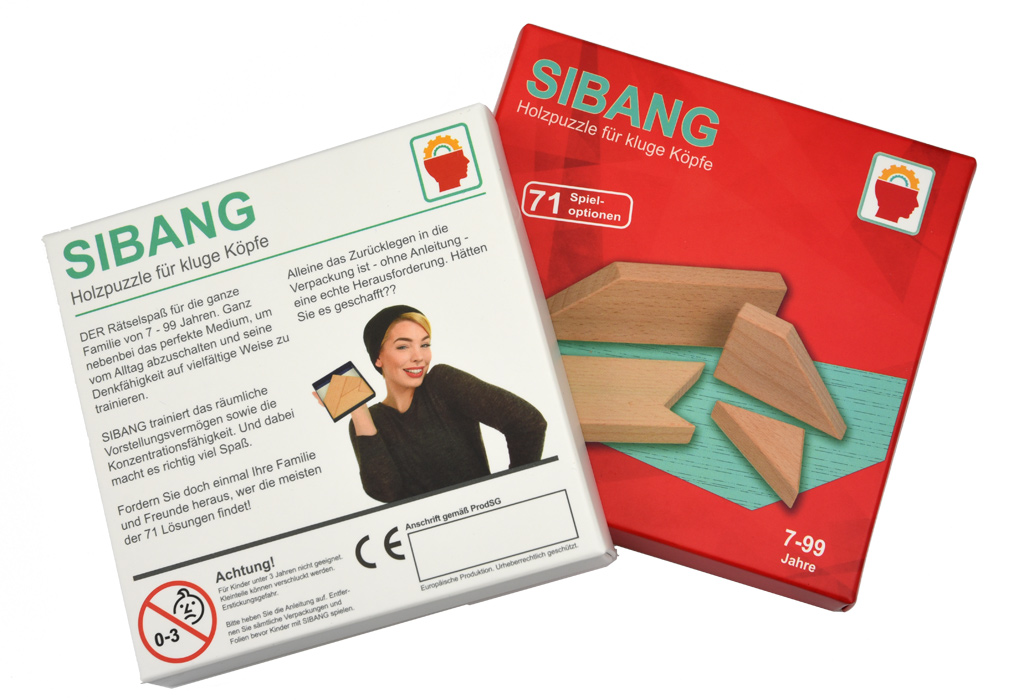 Holzpuzzle SIBANG