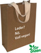 Eco-Tragetasche (Waschpapier in Lederoptik)