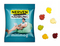 Fruchtgummi Standardformen 10 g Fisch Standard-Folie transparent