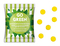 Fruchtgummi Standardformen 10 g Smilie transparente kompostierbare Folie