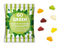 Fruchtgummi Standardformen 15 g Schiffchen transparente kompostierbare Folie