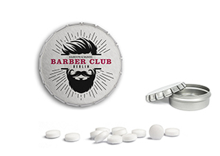 Mini Clic Clac Box 37 g zuckerhaltige Pfefferminztabletten blank