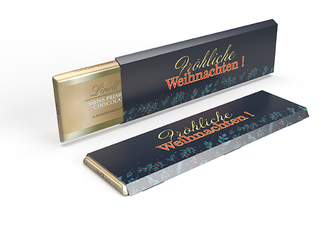 Lindt Alpenvollmilch Extra Tafel im Werbeschuber 318 g