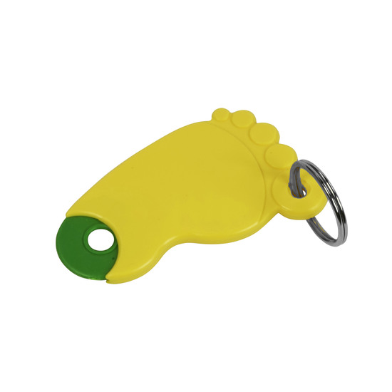 Schlüsselanhänger Fuss