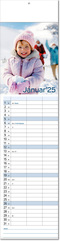 Kalender "Auszeit" im Format 13 x 53,5 cm, mit Fälzel