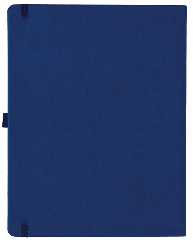 Notizbuch Style Large im Format 19x25cm, Inhalt blanco, Einband Slinky in der Farbe Ultramarine