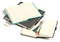 Notizbuch Style Medium im Format 13x21cm, Inhalt kariert, Einband Fancy in der Farbe Laguna