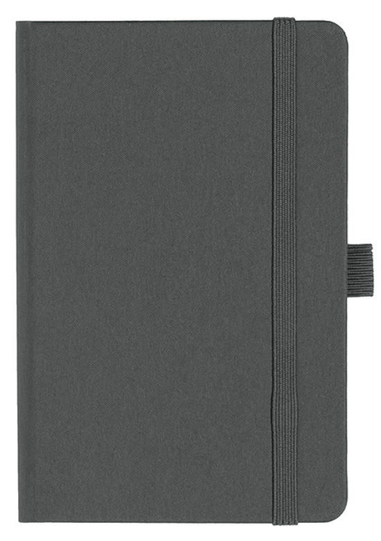 Notizbuch Style Small im Format 9x14cm, Inhalt liniert, Einband Fancy in der Farbe Graphite