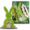 Steckfigur Hase in Werbekarte - Hase
