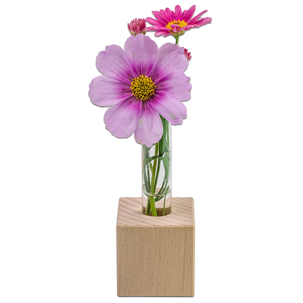 Mini-Vase - mit Digitaldruck und Lasergravur