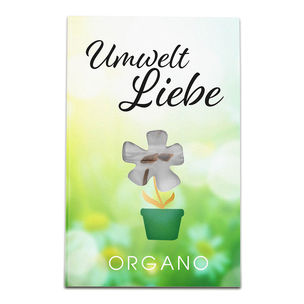 Samen-Karte-Mini Blume - Basilikum