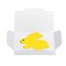 Samenpapier in Klappkärtchen - Ostern - Häschen