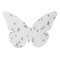 Samenpapier in Klappkärtchen Ei - Schmetterling