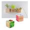 Pflanz-Holz Magnet mit Samen - Schnittlauch