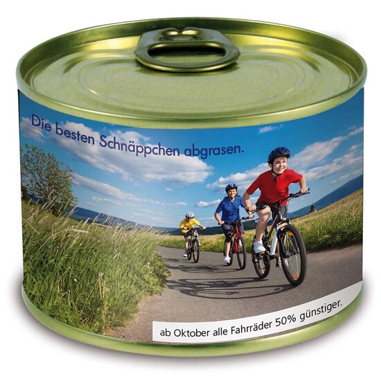 Natur-Konserve mit Samen - Sommerblumenmischung