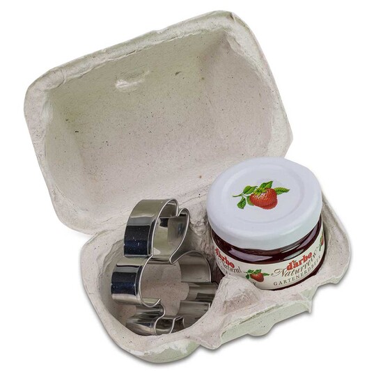 Das Gelbe vom Ei - Duo - mit Backförmchen und Marmelade