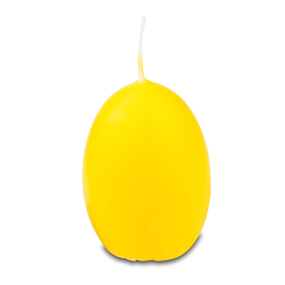 Das Gelbe vom Ei - mit Tontöpfchen, Eierkerze, Schokohase