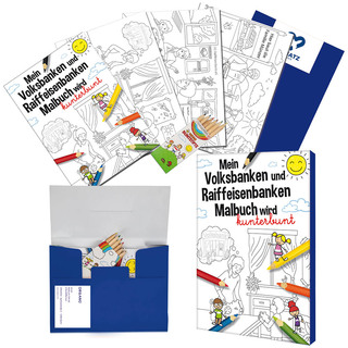 Malset A6 – Standard - Volksbanken&Raiffeisenbanken - Tampondruck 1-c