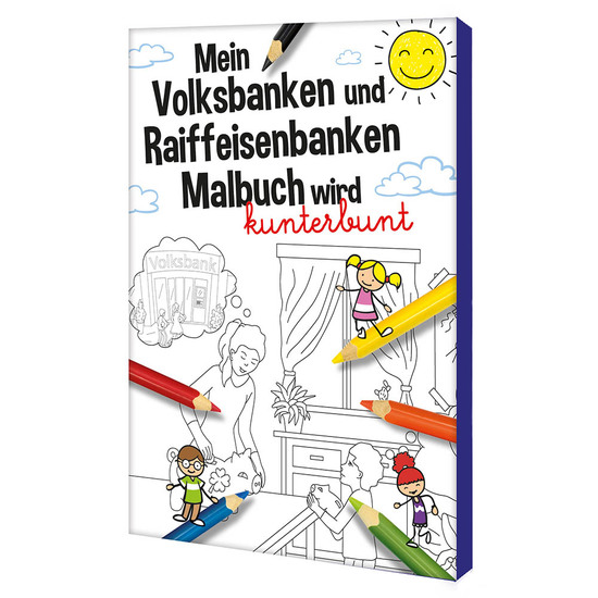 Malset A6 – Standard - Volksbanken&Raiffeisenbanken - Tampondruck 1-c