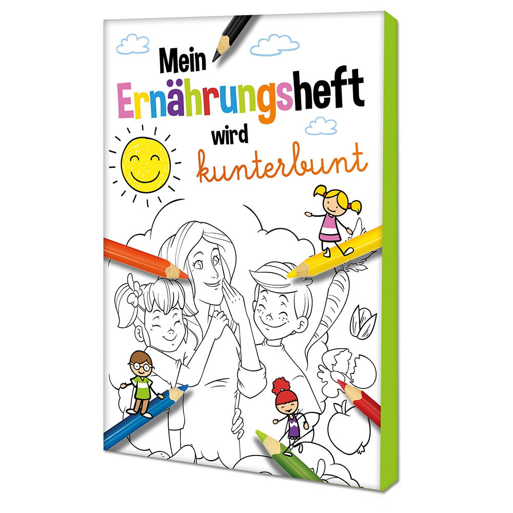 Malset A6 – Standard - Ernährung - Tampondruck 1-c