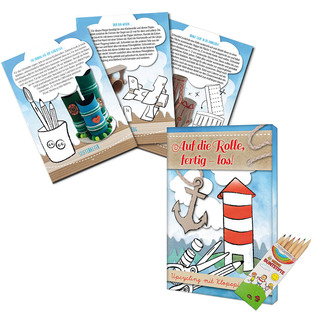 Upcycling-Set – Standard - Toilettenpapierrollen - ohne Druck