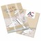 Upcycling-Heft - Zeitungspapier - Tampondruck 2-c