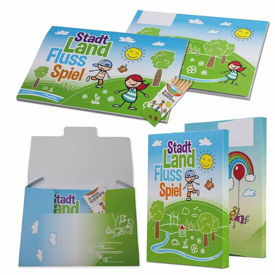 Stadt-Land-Fluss - Set neutral
