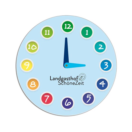 Kinderuhr - individuell - Digitaldruck 4/0-c