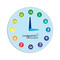 Kinderuhr - Individuell - Digitaldruck 4/0-c