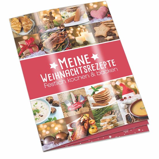 Rezeptbuch-Set "Weihnachten" - Rezeptbuch - ohne Druck