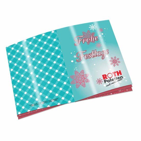Rezeptbuch-Set "Weihnachten" - Rezeptbuch - individuell - Digitaldruck 4/0-c