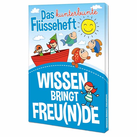 Wissen-Set „Das Flüsseheft“ - Set - mit 1-c Logoeindruck