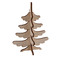 3D Holzpuzzle-Karte - Tannenbaum