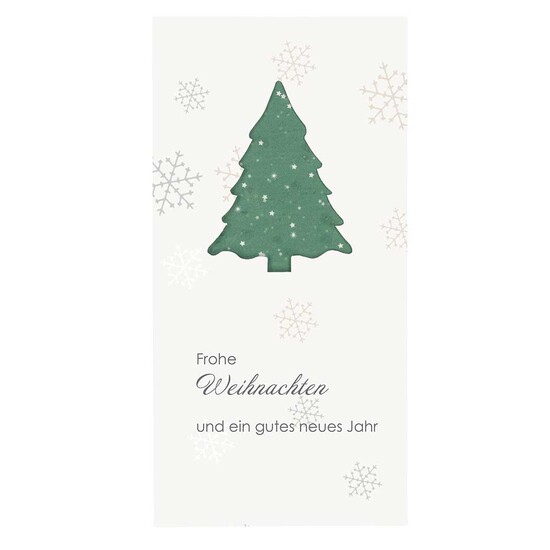Samenpapier-Karte Fichte - Standardmotiv