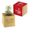 Pflanz-Holz - Standardmotiv - Frohe Weihnachten - 2 Seiten gelasert