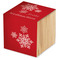 Pflanz-Holz - Standardmotiv - Frohe Weihnachten - 2 Seiten gelasert