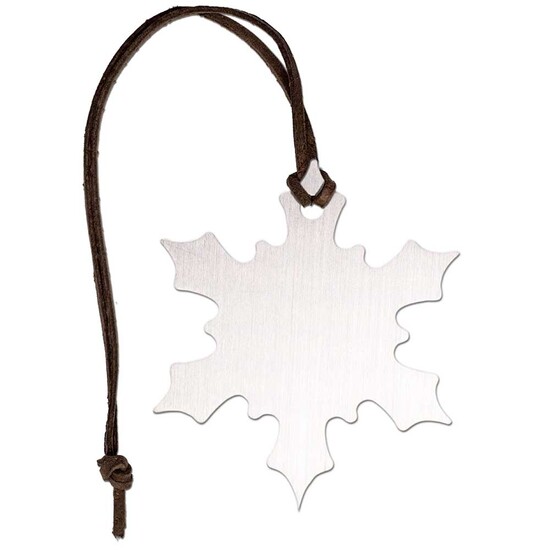 Nussknacker - Standardmotiv  - Standard Eiskristall + Lasergravur