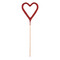 Wondercandle Mini mit Wondercard  - Herz, silber