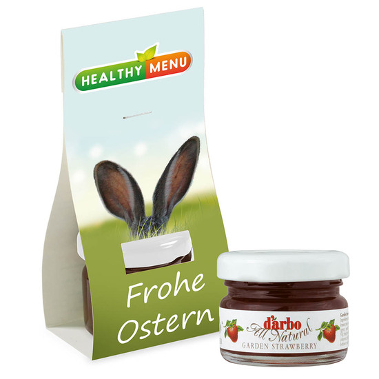 Konfitüre in Überreichverpackung - Erdbeere