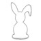 Backförmchen in der Werbetüte - Ostern - Hase 3