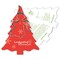 Backförmchen mit Rezeptblock - Tannenbaum - Engel